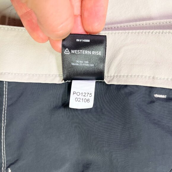 Western Rise Size 35x30 Evolution Pant Beige Nylon - Picture 13 of 13